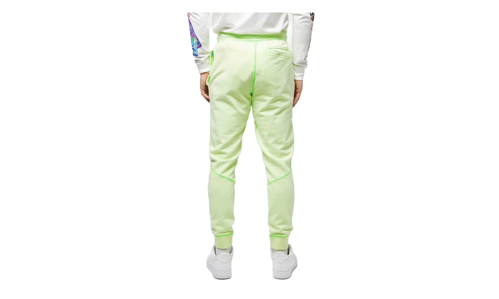 Jordan MJ Wings Washed Fleece Pants "Ghost Green" CD4575 380