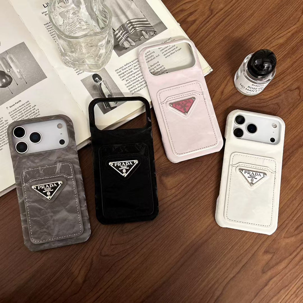 Luxury IPhone 17 Pro Max Case With Card Holder