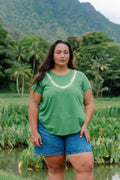 Lei Pua Kenikeni Tee - Lime