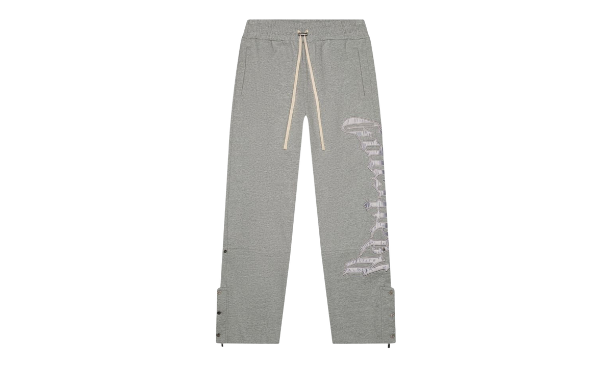OG Logo Sweatpants V2 "Dark Grey / Silver Satin" GS065