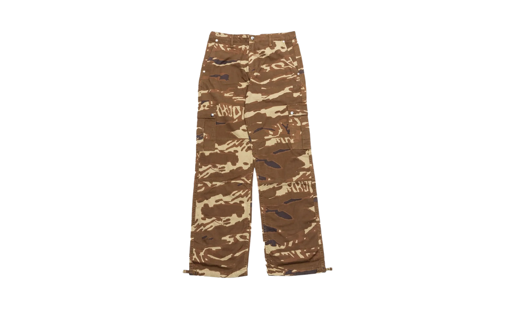 Tiger Camo Print Pants "Brown" RHFW23PA21320108 MUL
