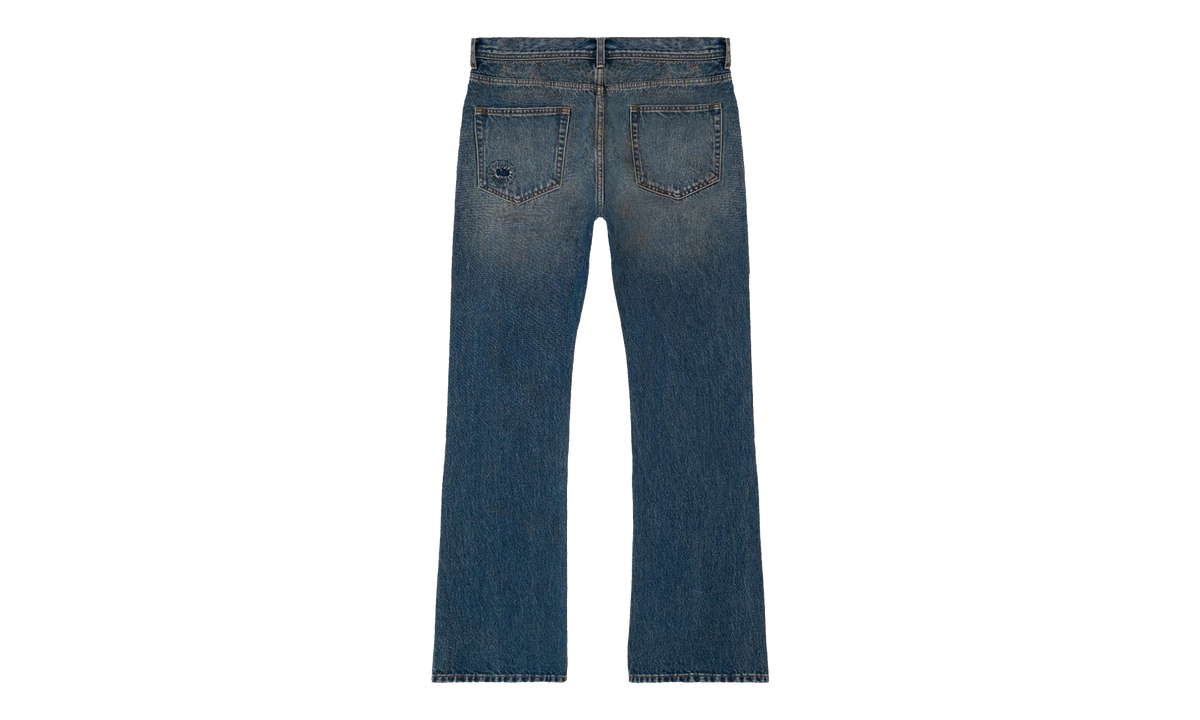 Patchwork Denim Pants "Blue" BS134