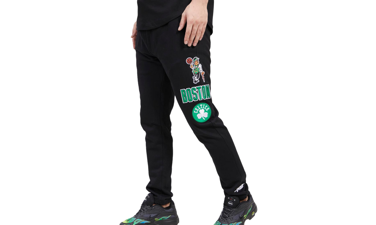 Boston Celtics Retro Classic /Green Sweatpants "Black" BBC455845 BLK