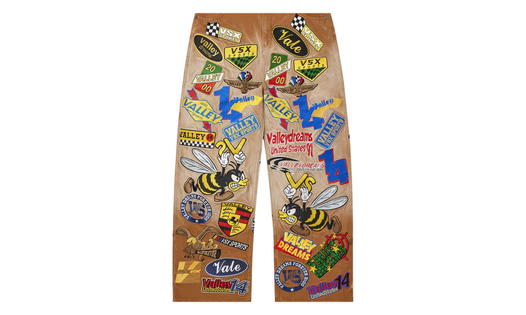 Passport Denim Pants "Tan" VAL174