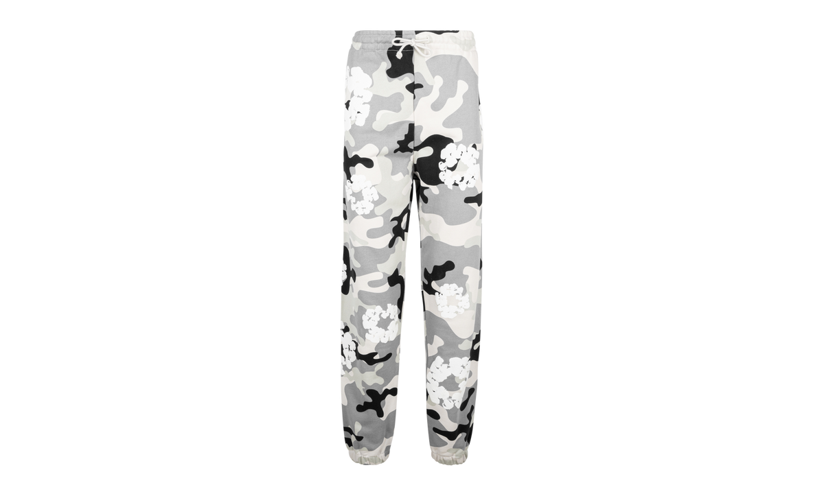Cotton Wreath Sweatpant "White Camo" DT068