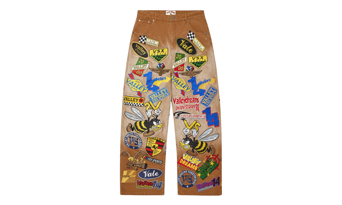 Passport Denim Pants "Tan" VAL174
