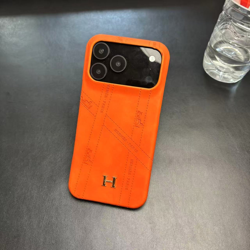 Premium lux Leather Case For iPhone 17/ 16 / 15 /14