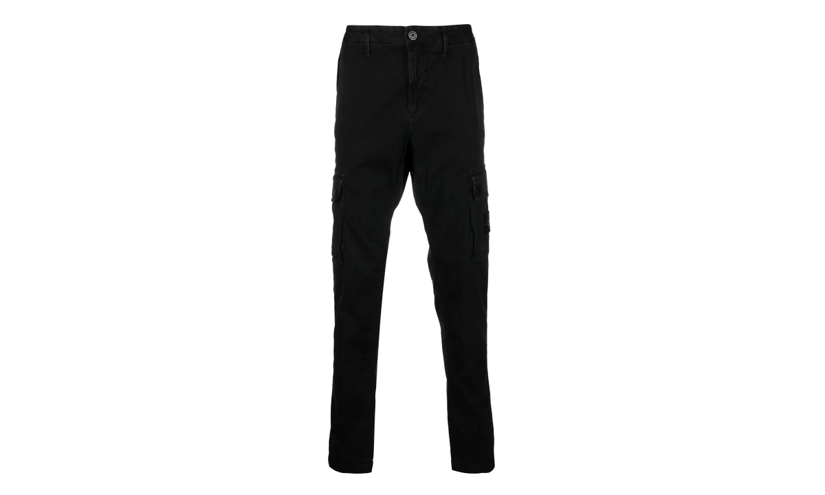 Twill Cargo Pants "Black" 7715303L1 V0129
