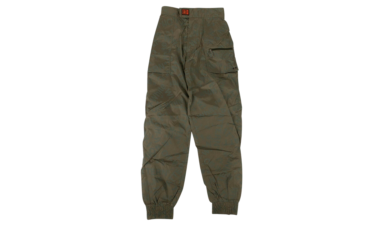 All-Over Logo' Track Pants "Green" OMCA106F19A230034300