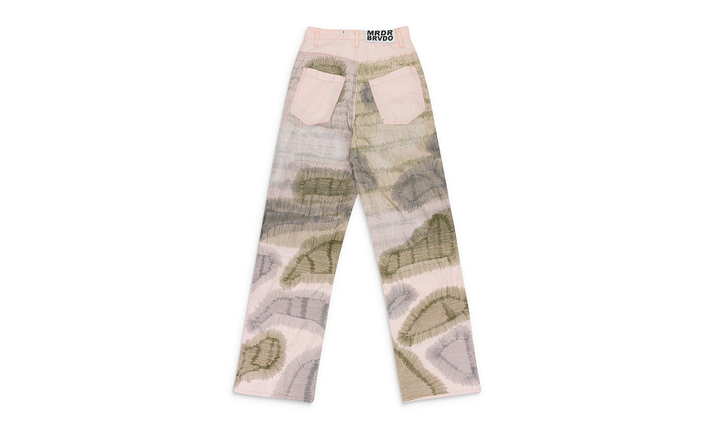 Darning Pocket Pants "Pink" 1120620015SS24