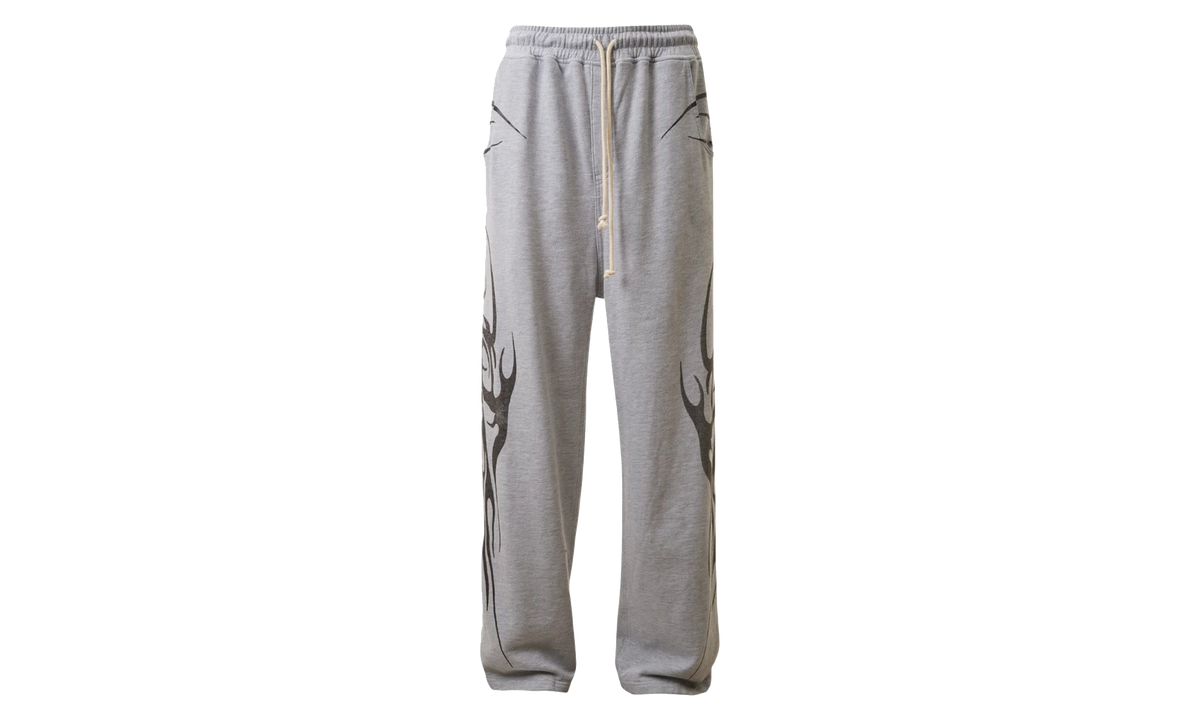 Tribal Flame Sweatpants "Grey" HSR267