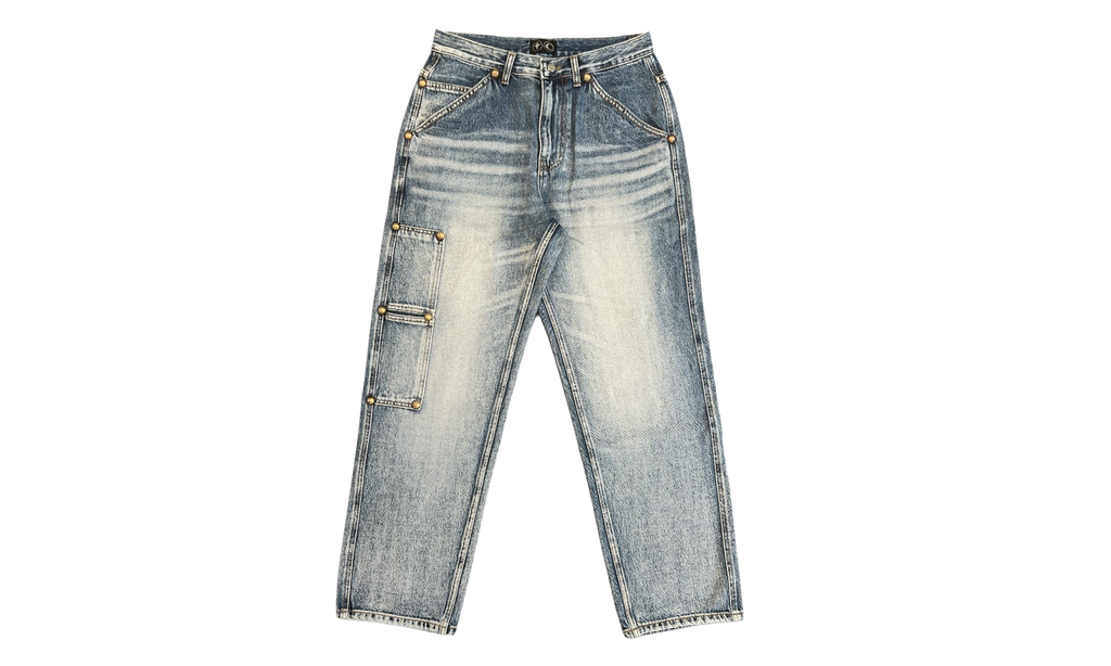 Washed Denim Pants "Blue" TC23PT0606