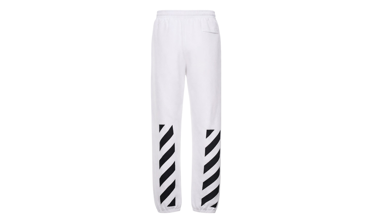 Helvetica Slim Sweatpant "White / Black" EH9NGA9M