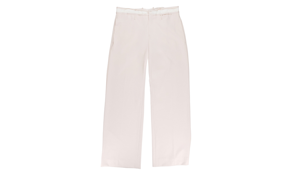 DECONSTRUCTED PANTS "White" S24477 IVORY