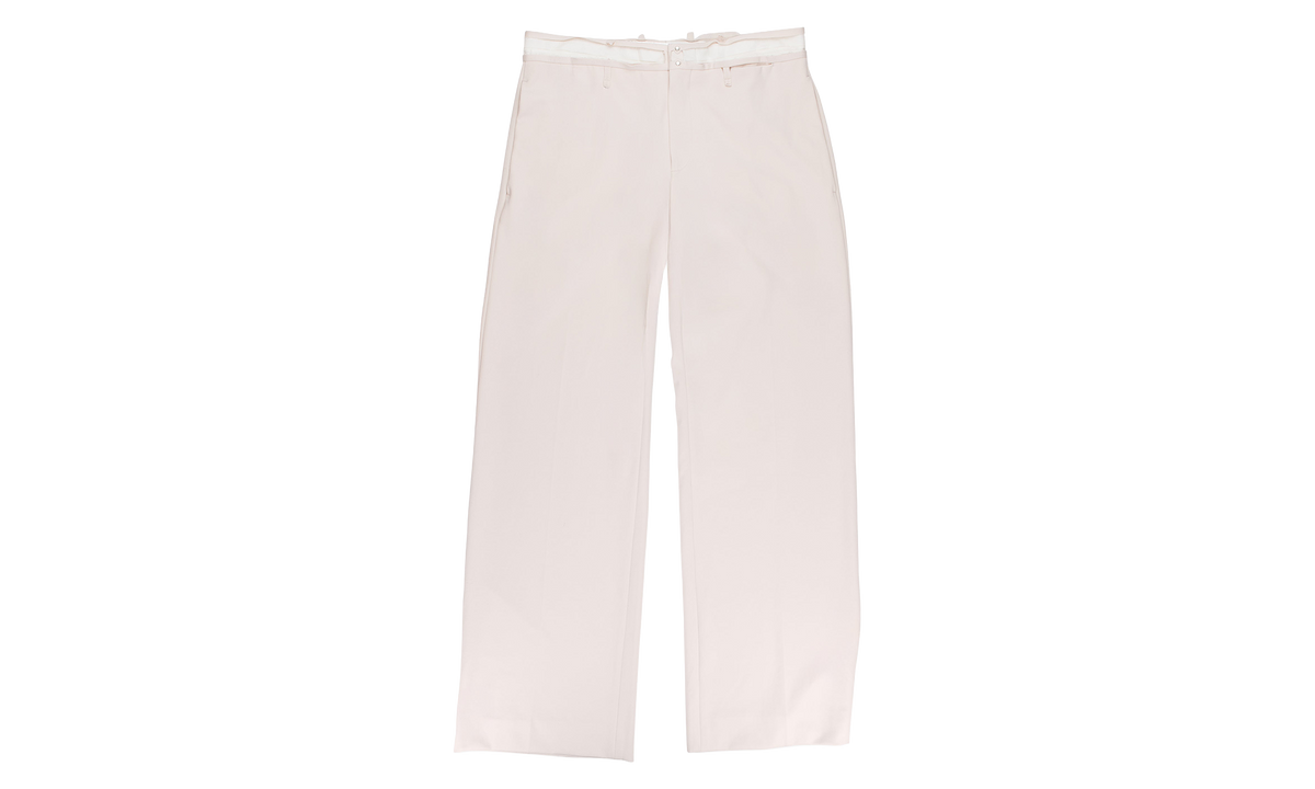DECONSTRUCTED PANTS "White" S24477 IVORY