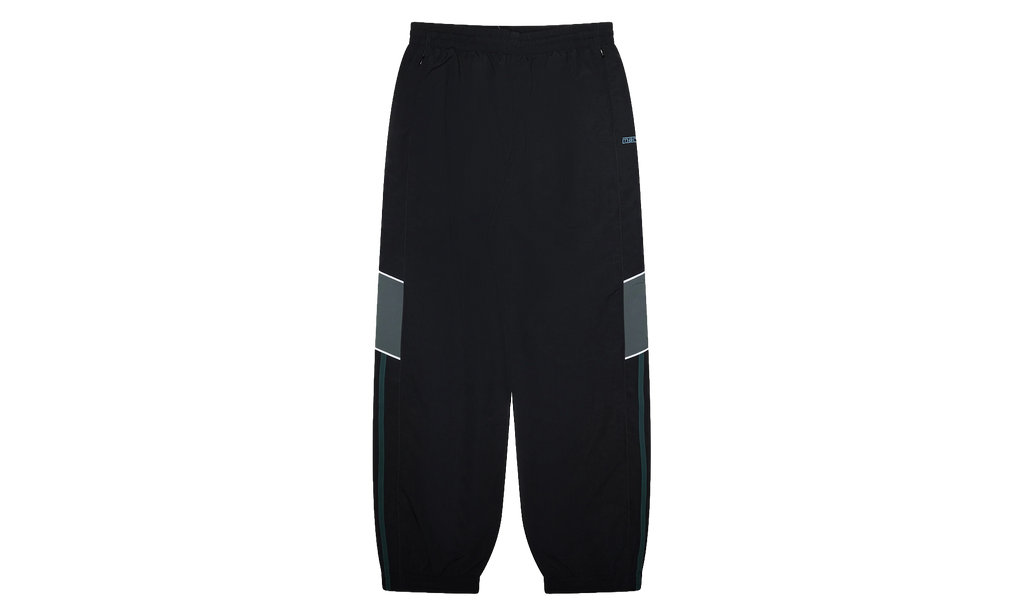 Panelled Trackpant "Black / Teal" 131WP01060 BLK