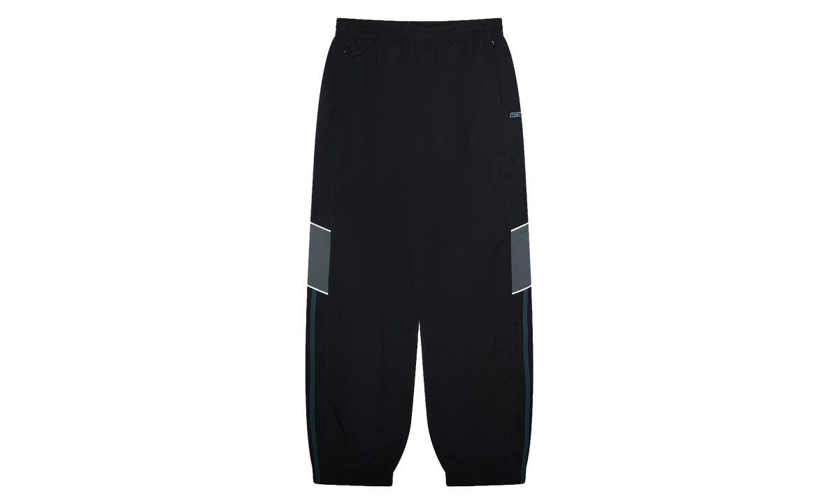 Panelled Trackpant "Black / Teal" 131WP01060 BLK