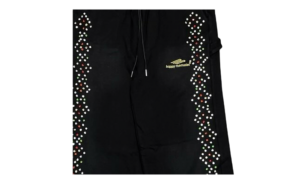 Crystal Sweatpants "Black" HMDD008