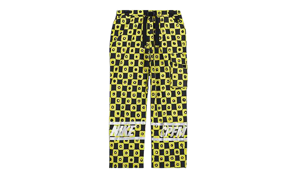 Cactus Plant Flea Market Waffle Pants "Black Yellow" DM4963 010