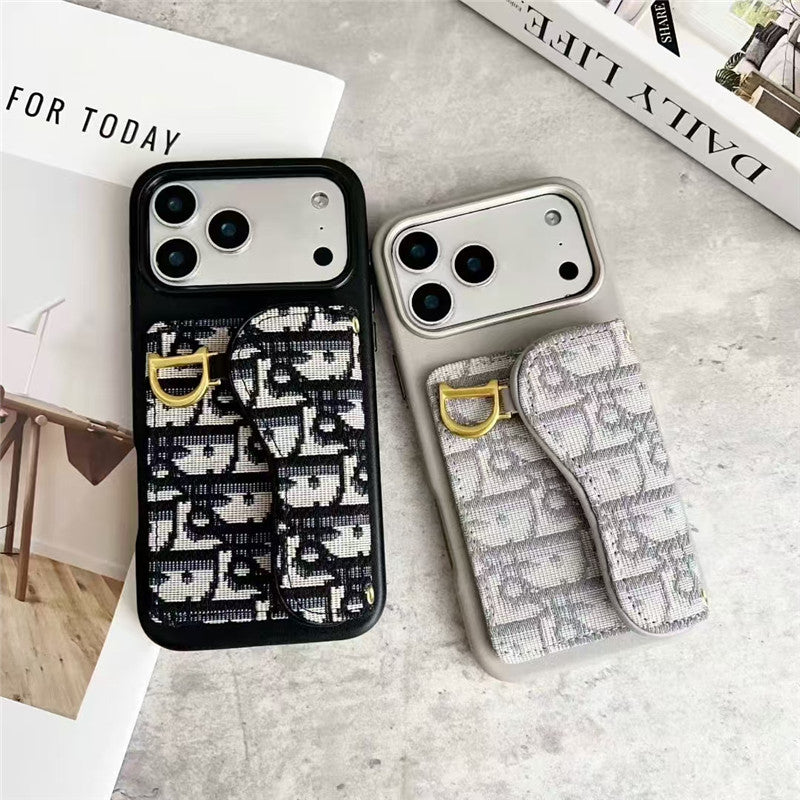 Leather Phone Case With Card Holder For iPhone 17-12