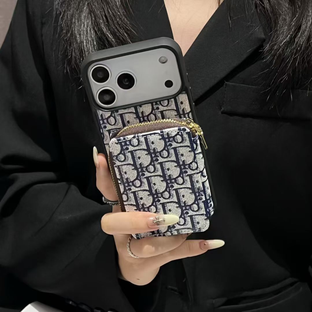 Luxury iPhone Case Card Slot For iPhone 17 / 16 / 15 / 14