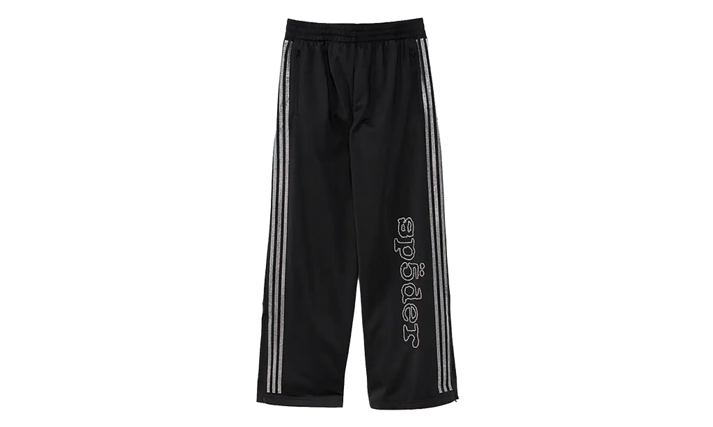 SP5DER Rhinestone Track Pants "Black" KQ8324