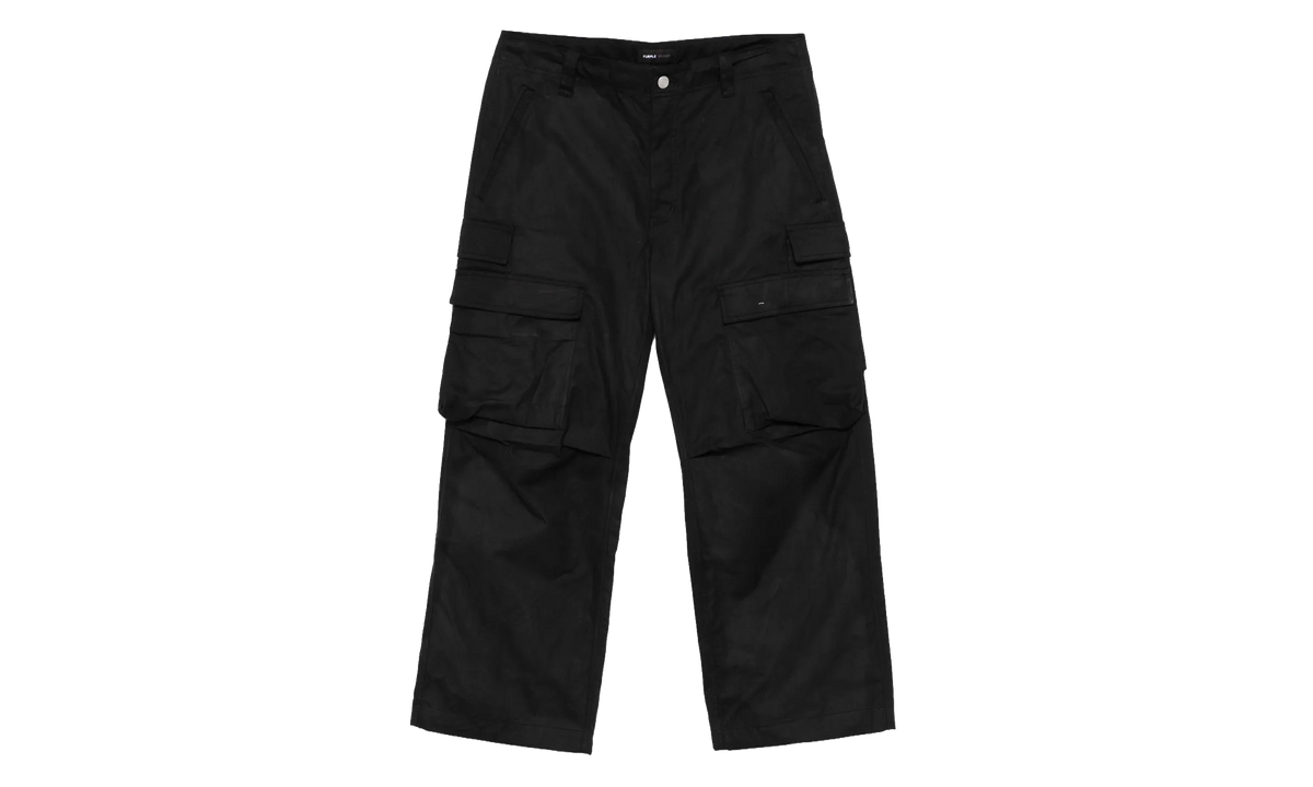 Woven Cargo Pants "Black" P527 WCBB125