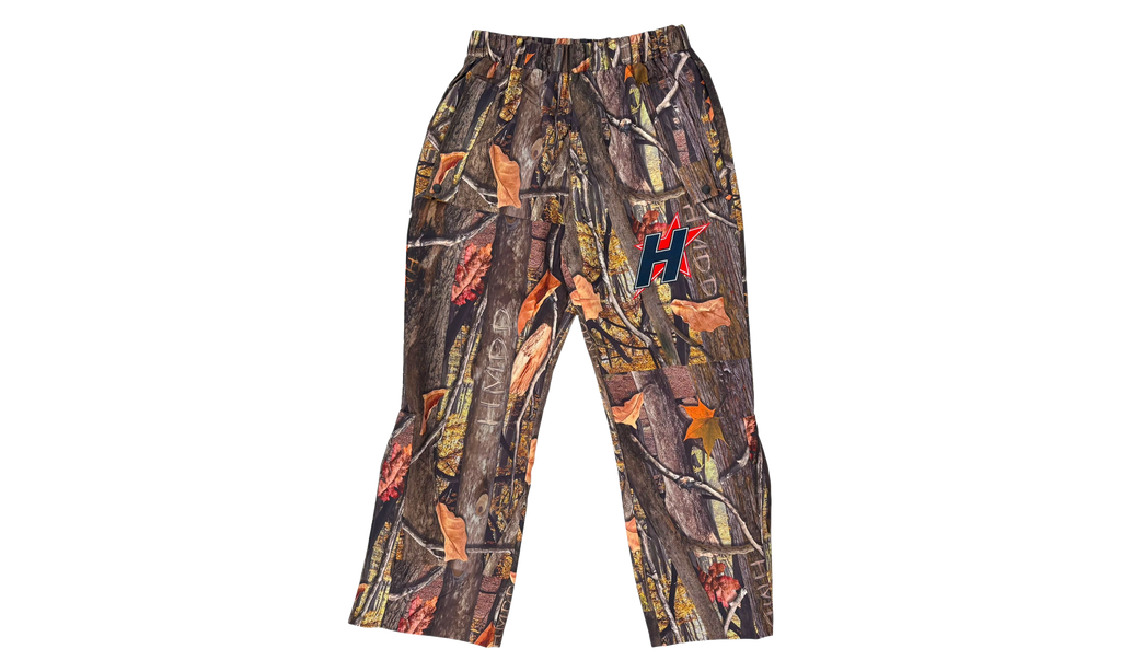 Chim Tree H-Star Nylon Pants "Red / Camouflage" HMDD095