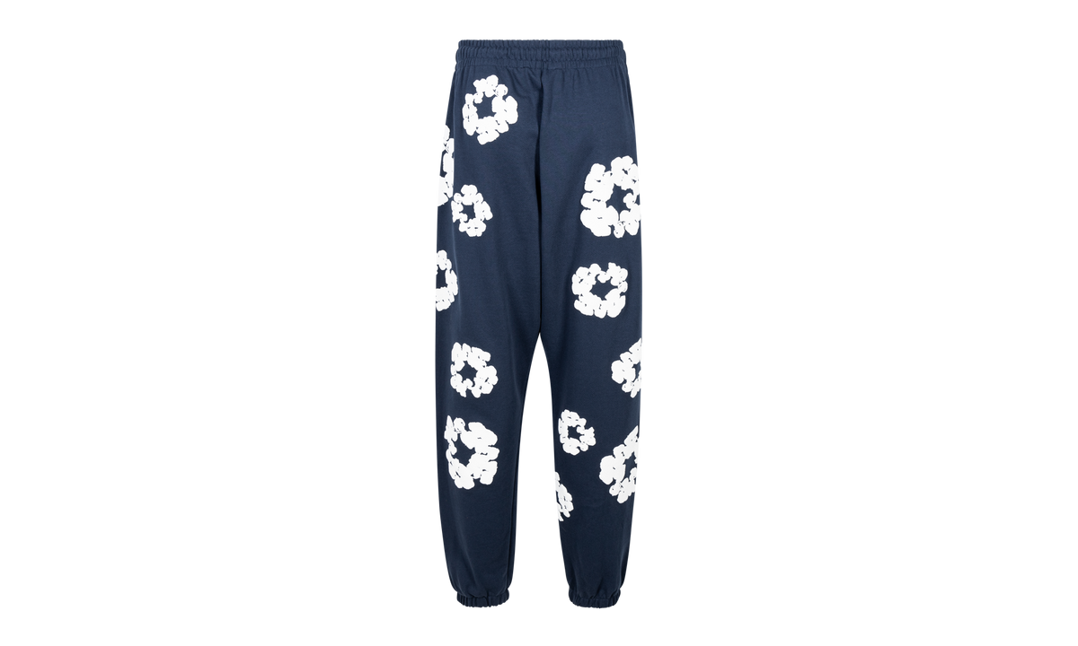 Cotton Wreath Sweatpants "Navy" DT26