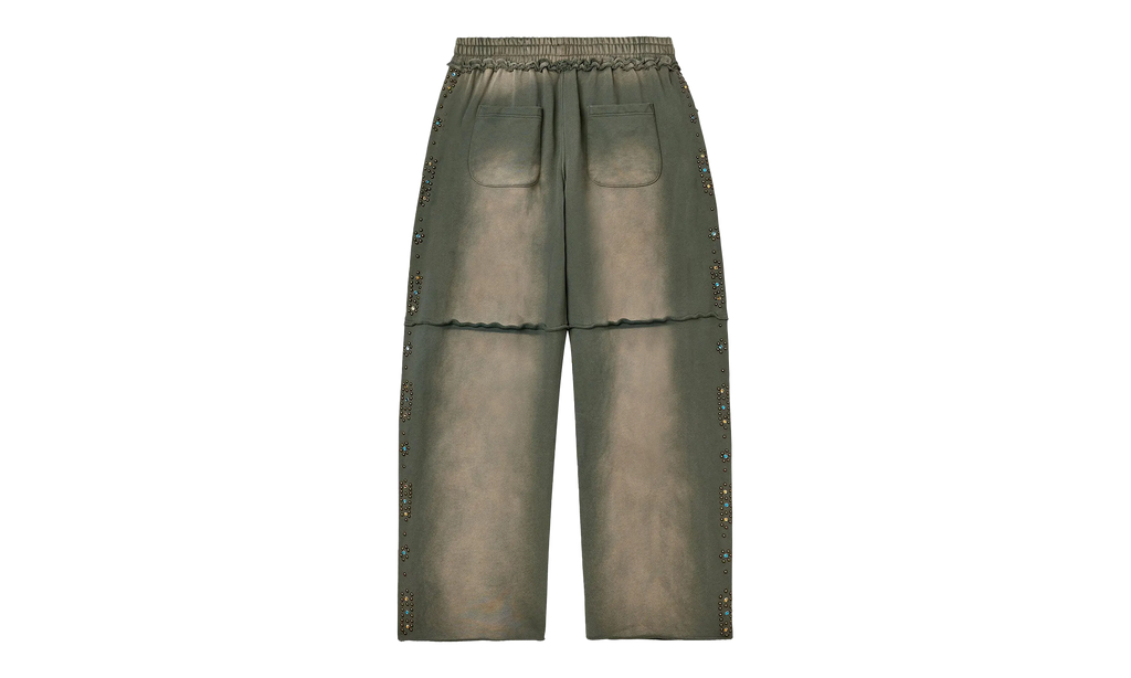 Skittle Sweatpants "Green / Rhinestone" VALE 09 014 SSF GN