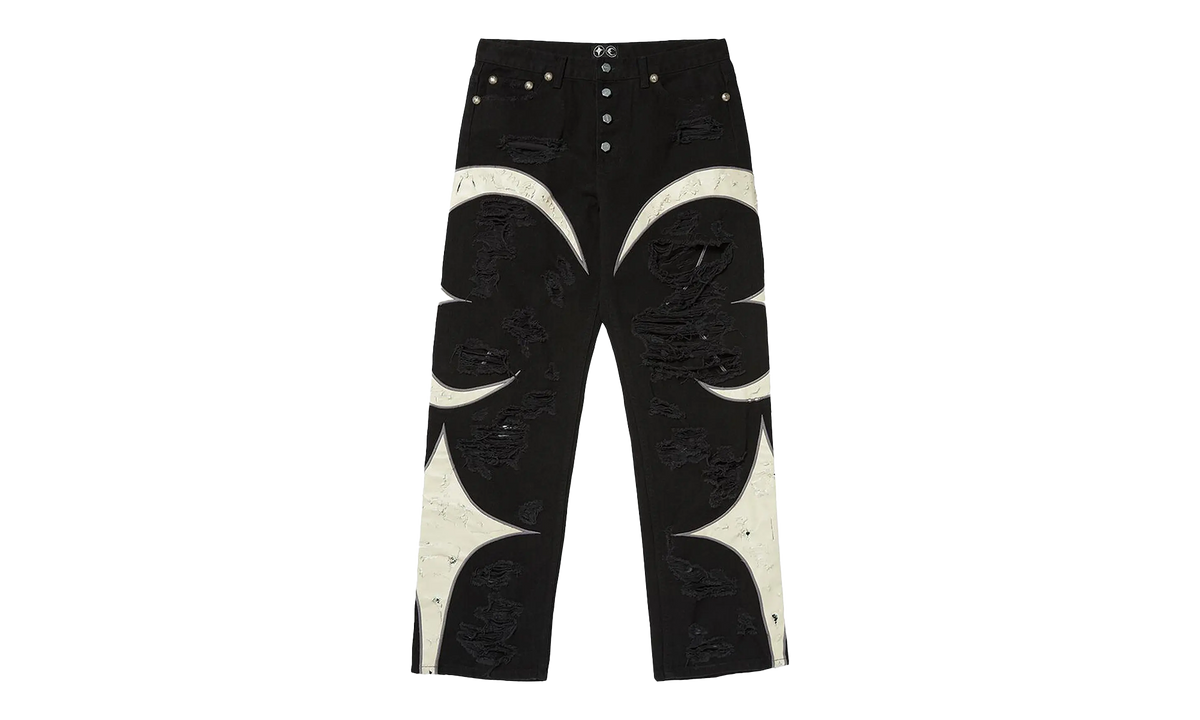 TC Leather Washing Denim Pants (War Ver.) "Black" TC24PT2101