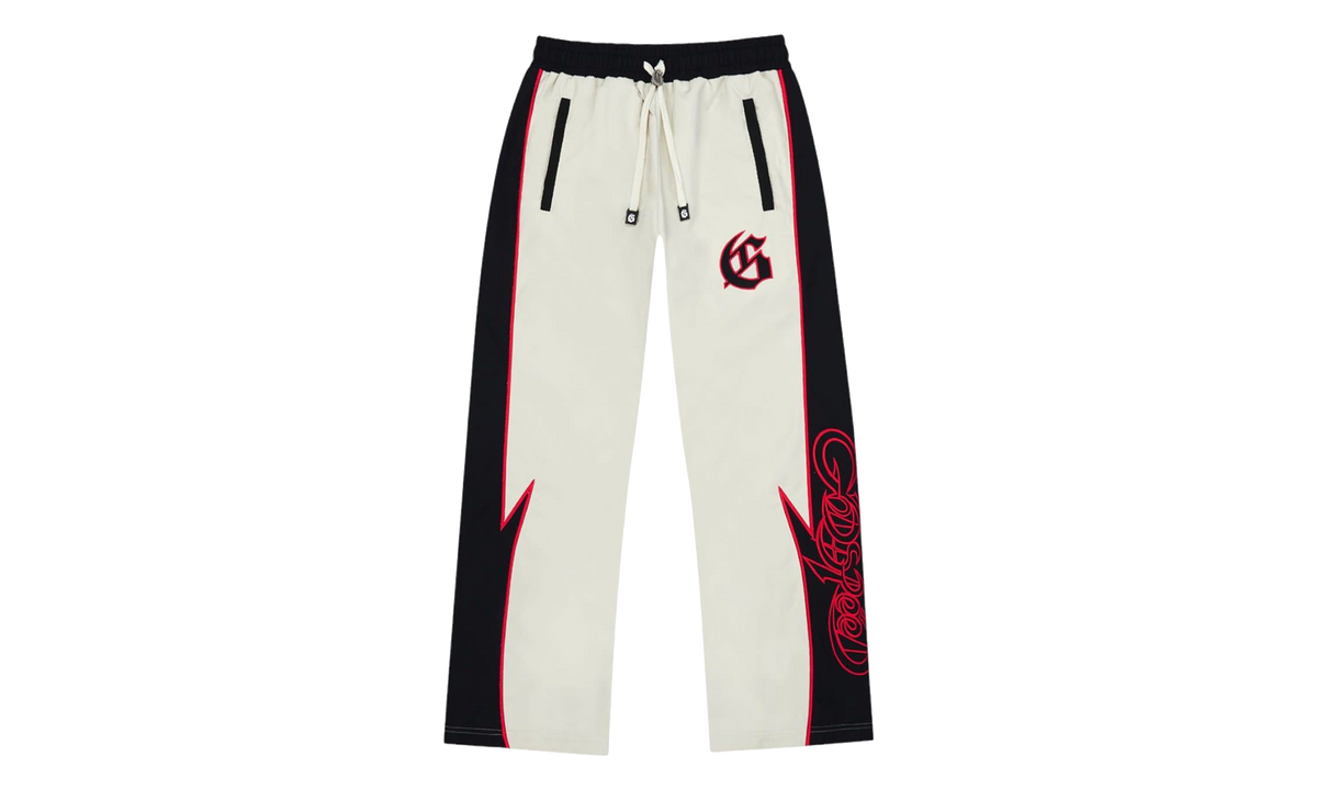 GT Track Pants "White / Red" GS225