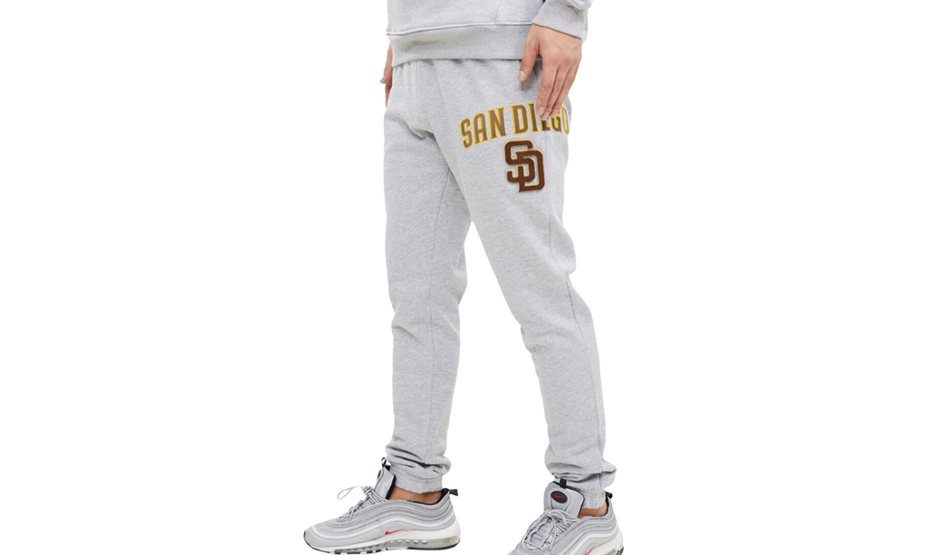 MLB San Diego Padres Stacked Logo Sweatpants "Grey" LSP431916 HGR