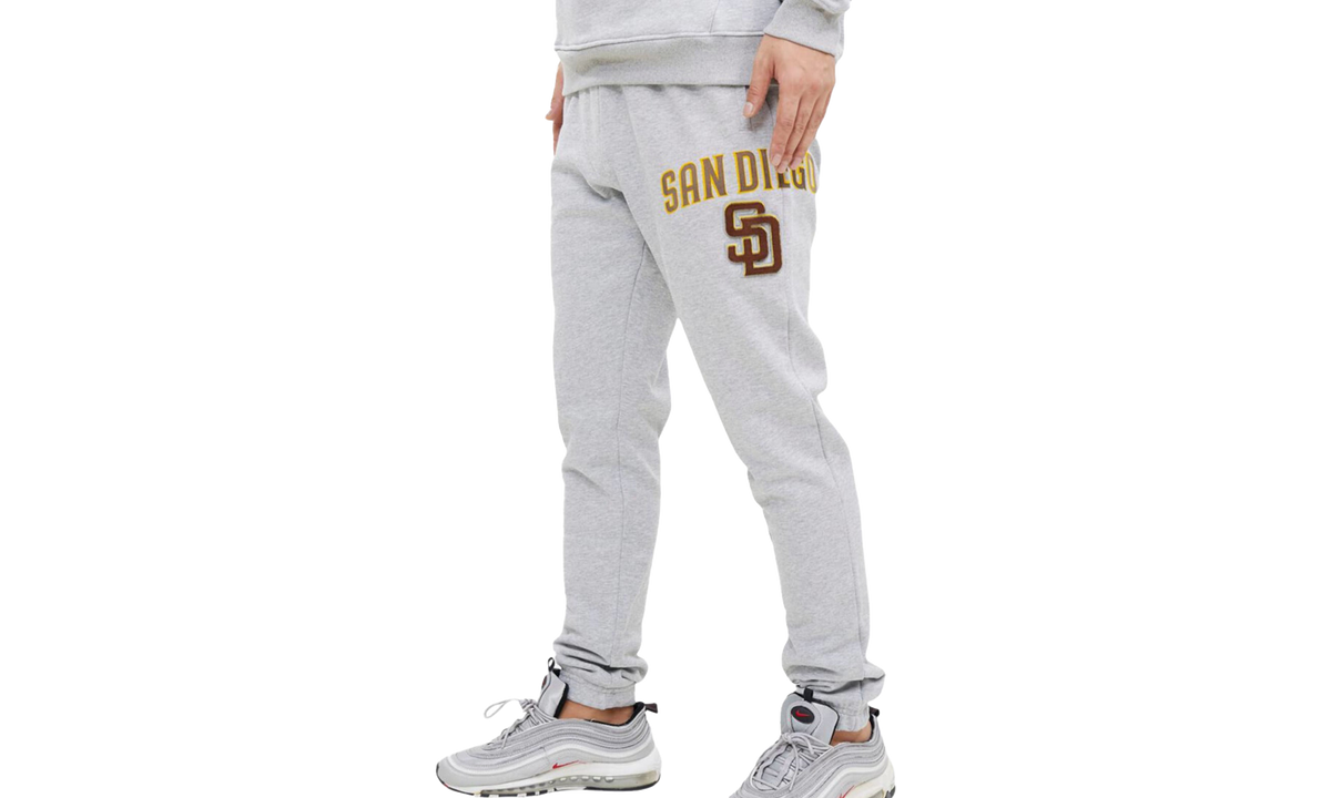 MLB San Diego Padres Stacked Logo Sweatpants "Grey" LSP431916 HGR