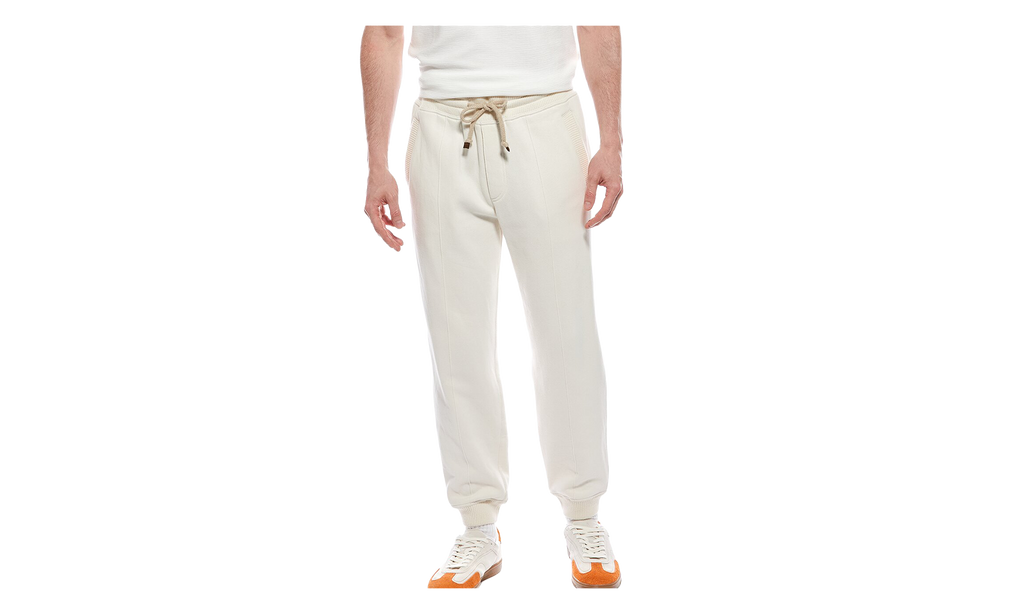 Drawstring Jogger Pants "Cream" BRUN309