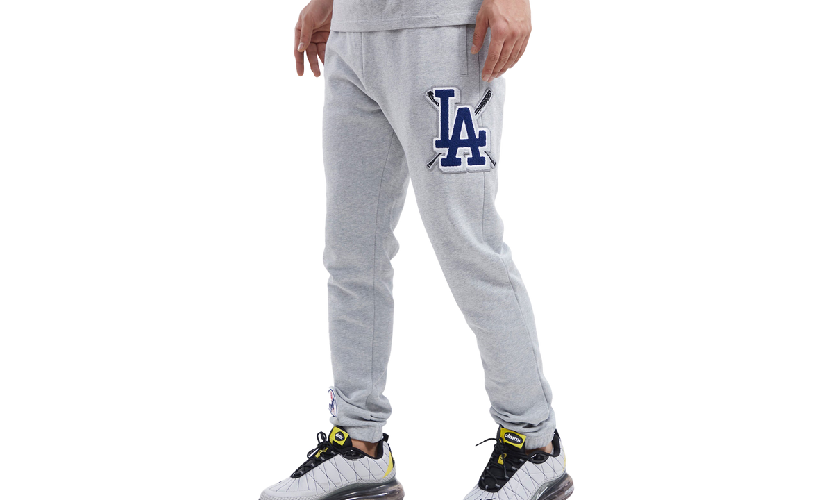 MLB Los Angeles Dodgers Mash Up Logo Sweatpants "Grey" LLD433358 HGR