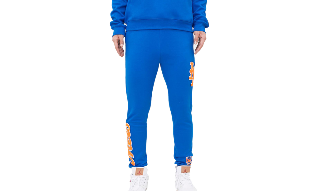 MLB New York Mets Logo Royal Joggers Sweatpants "Blue" LNM431581 RYB