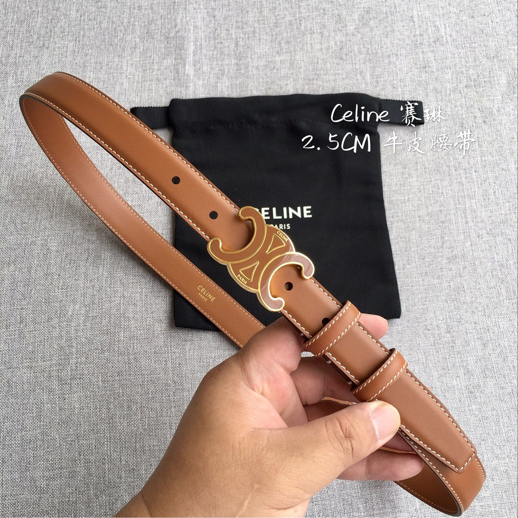 Women‘s Leather Belt Buckle – Premium Leather Belt