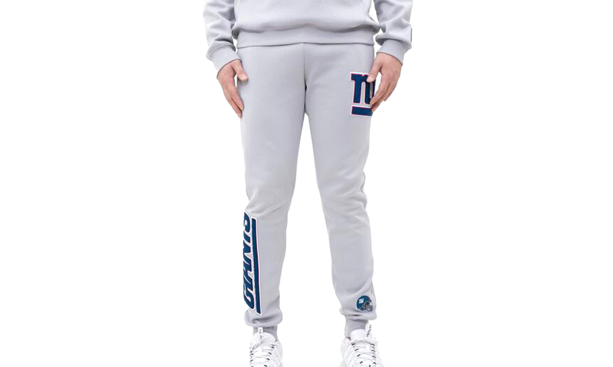 NFL New York Giants Logo Blended Jogger Pants "Grey" FNG440119 GRY