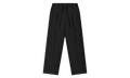Silk Blend Pleat Front Drawstring Pant "Vintage Black" RW00307 black