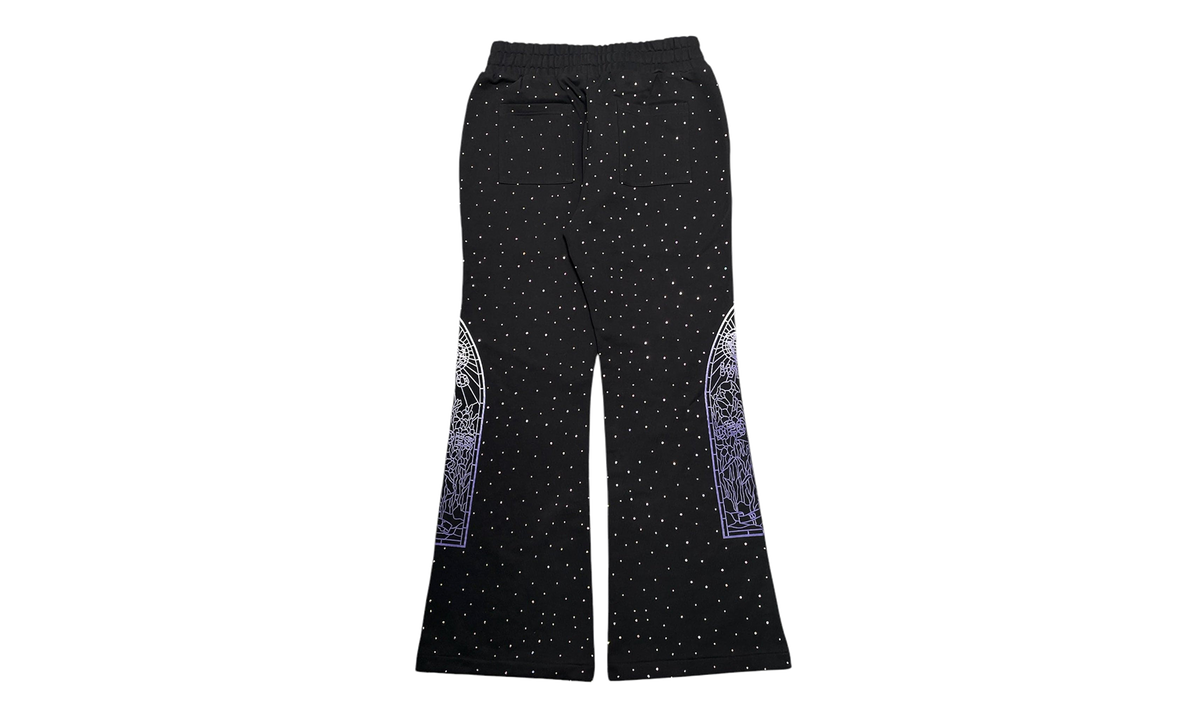 Rhinestone Sweatpants "Black" WDWBMBRSC