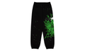 Heavy Web Sweatpants "Black / Green" SP5der217
