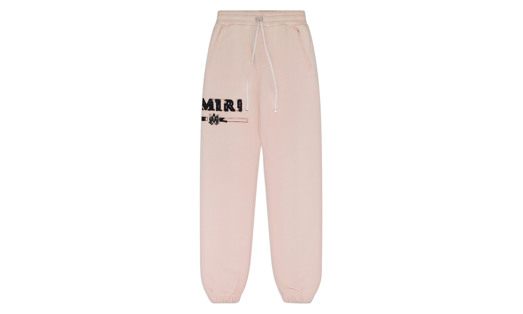 MA Bar Logo Sweatpants "Pink" SS23MJL011 379 SILV