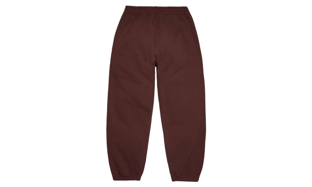 Chenille Embroidered Sweatpant "Brown" DT913