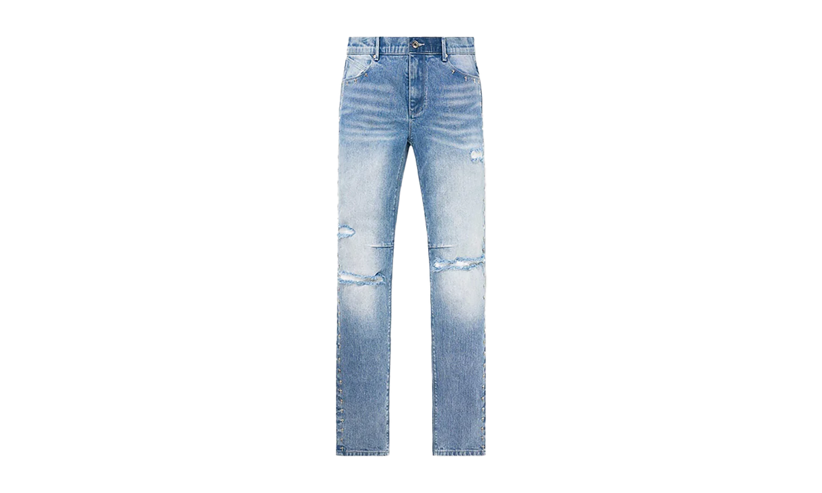BRYANT Ripped Denim Slim Pant "Medium Blue" MF23D671 B1205RPMDB