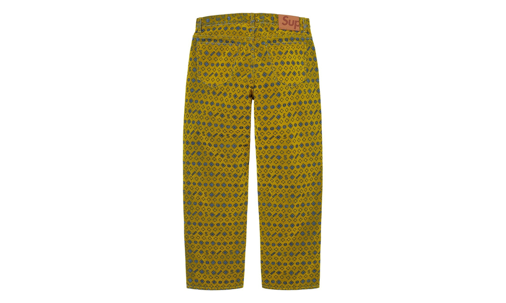 CHAIN STITCH DRESS PANTS "MULTICOLOR" SU26012