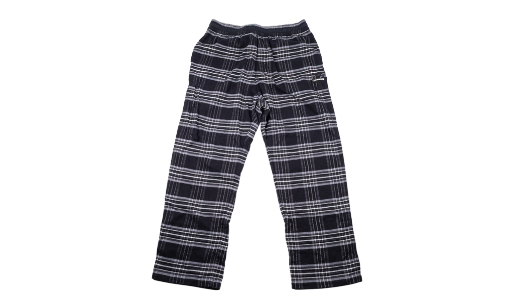 After School Harvester Plaid Sweatpants "Black" CHRM0681