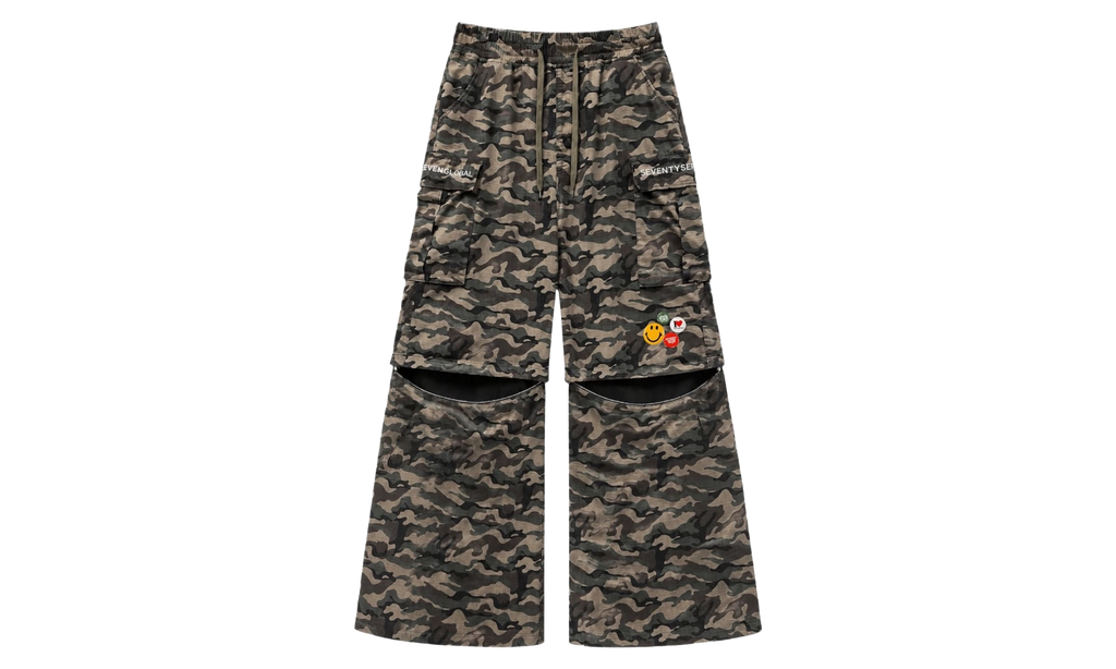 Convertible Cargo Pants "Camo" 77S017