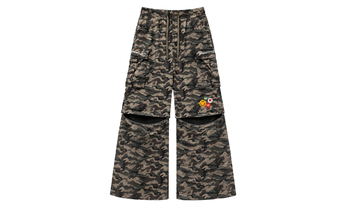 Convertible Cargo Pants "Camo" 77S017