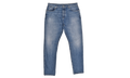 100% Cotton Leisure Fit Five-Pocket Denim Jean Pants "Blue" BRUN980